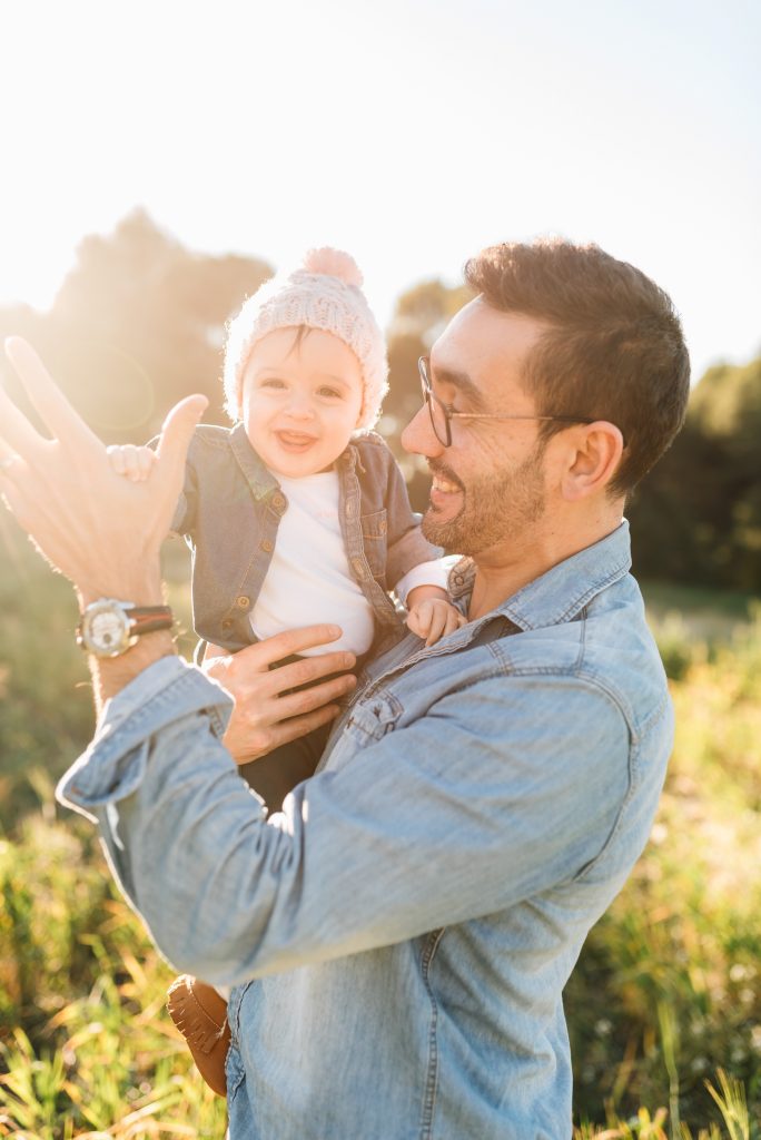 father and child