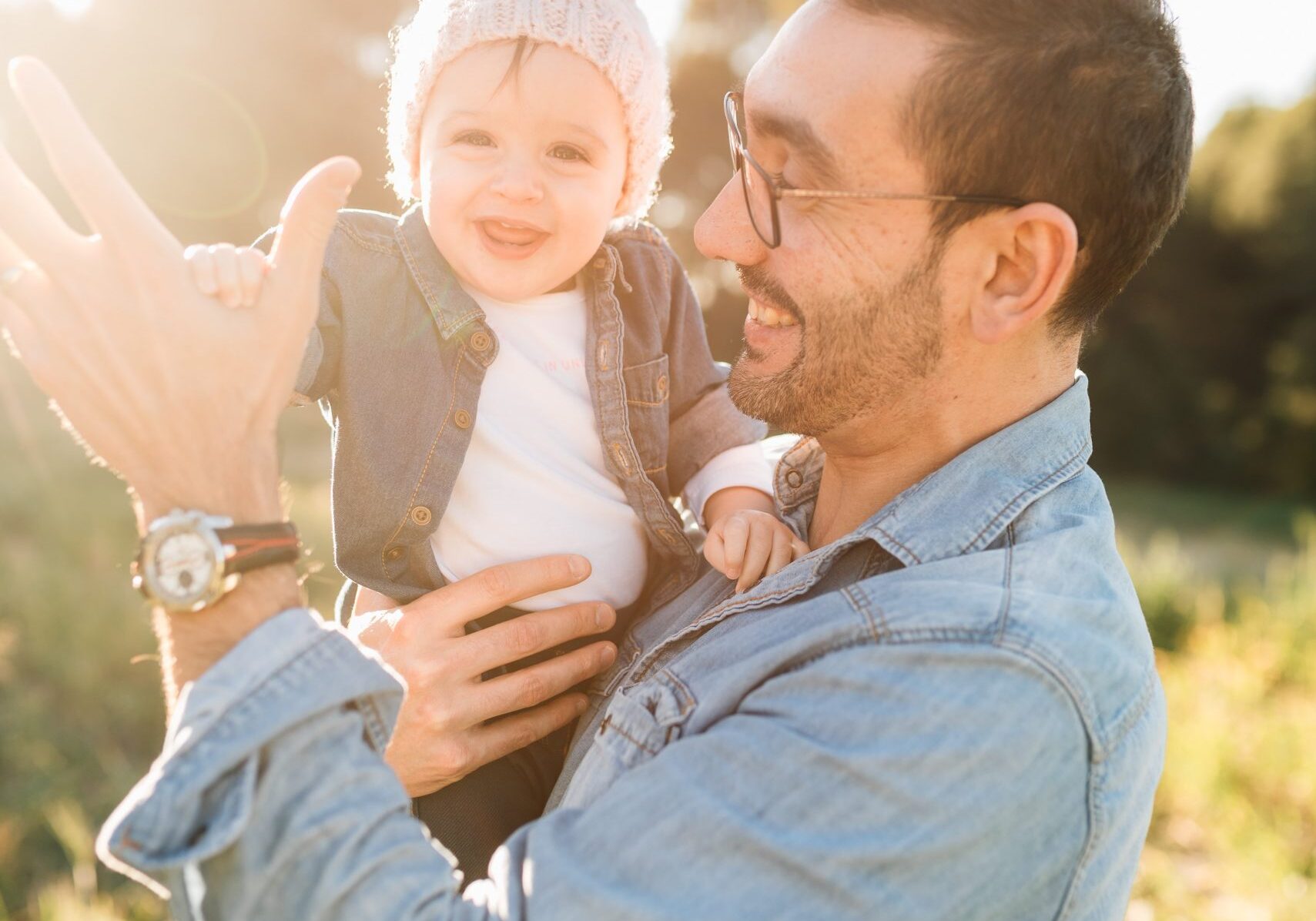 father and child